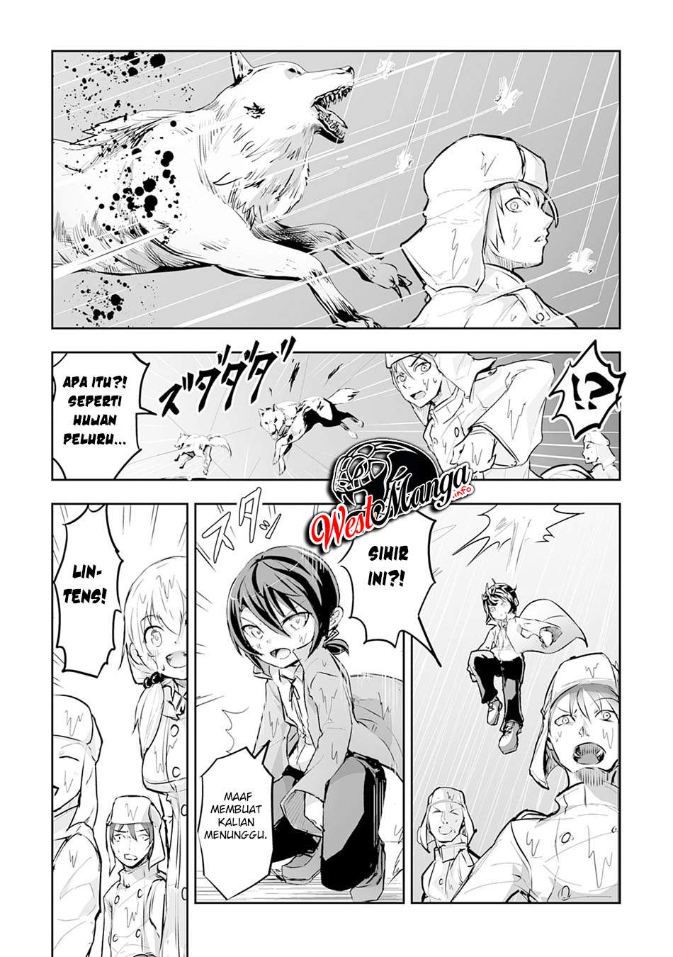 Halaman 18 dari Nanairo Raijyutsushi no Eiyutan Chapter 1