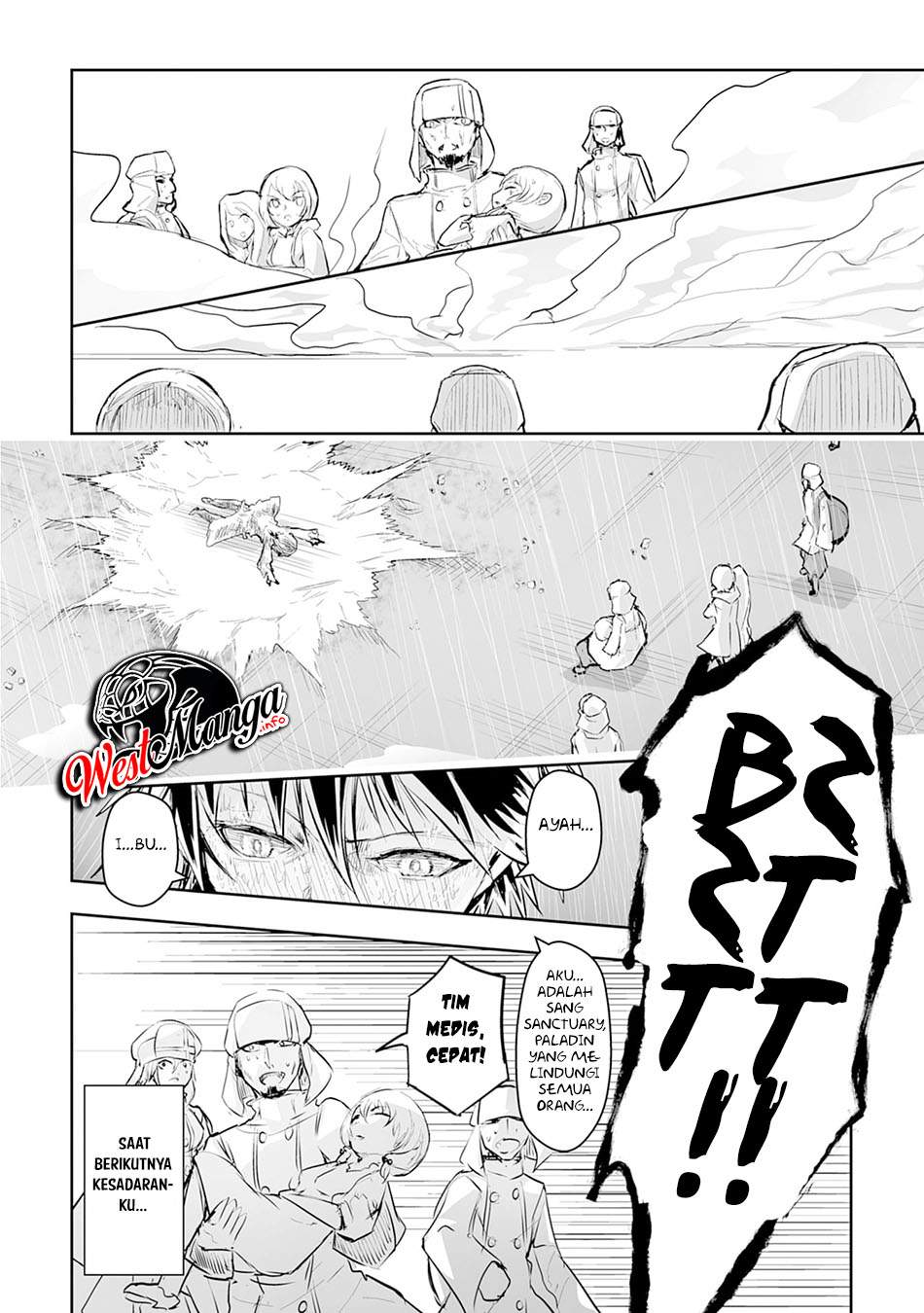 Halaman 23 dari Nanairo Raijyutsushi no Eiyutan Chapter 1