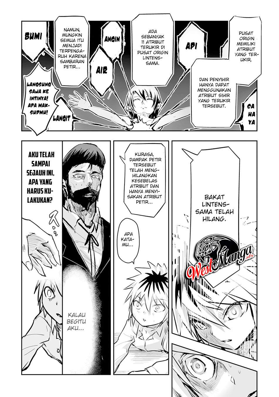 Halaman 29 dari Nanairo Raijyutsushi no Eiyutan Chapter 1
