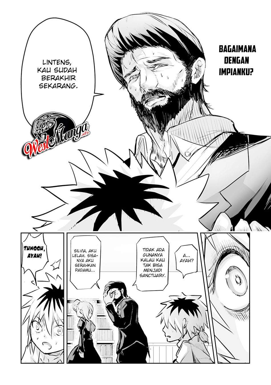 Halaman 30 dari Nanairo Raijyutsushi no Eiyutan Chapter 1