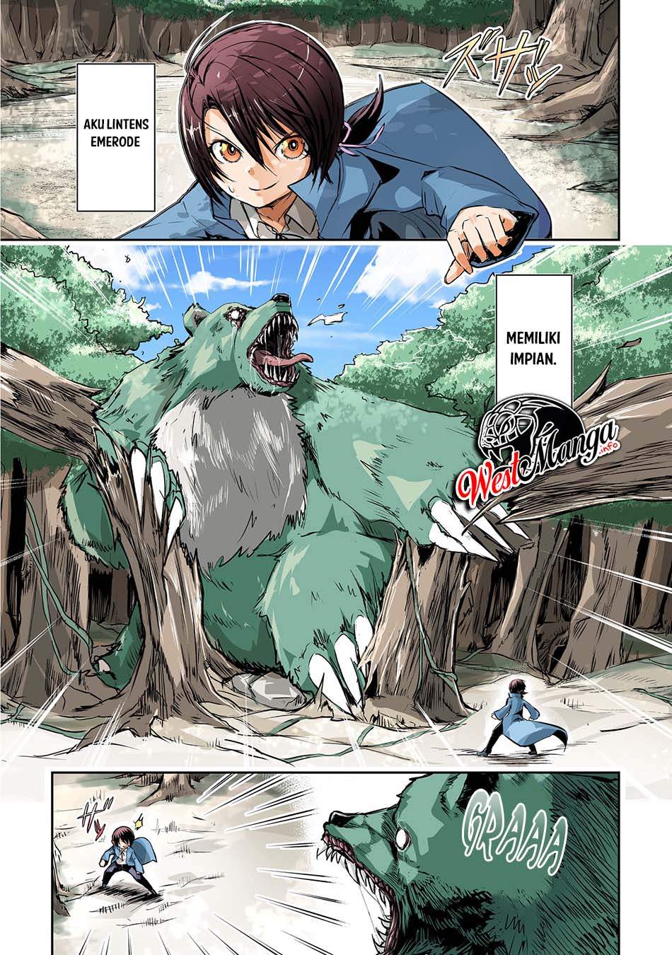 Halaman 4 dari Nanairo Raijyutsushi no Eiyutan Chapter 1