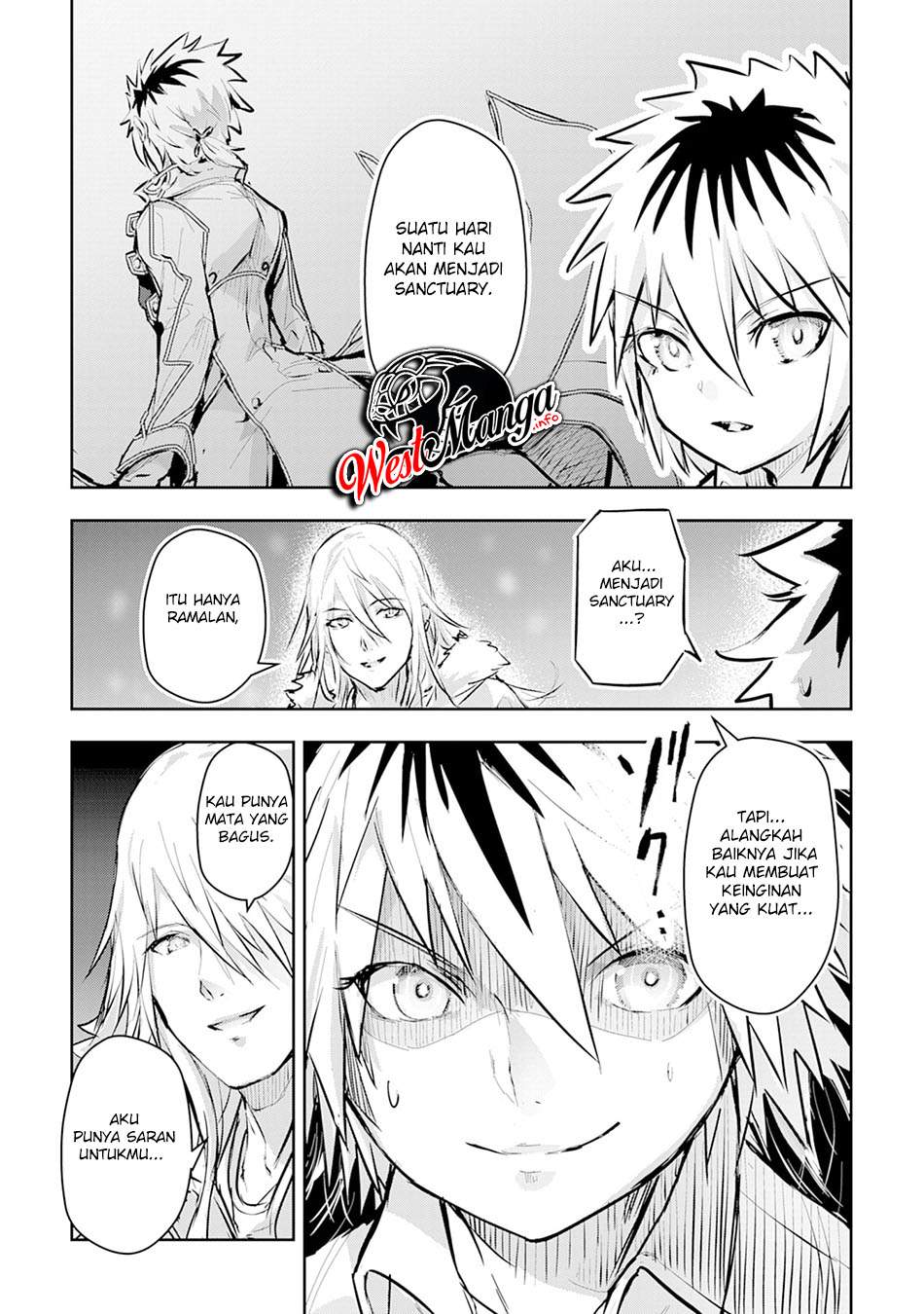 Halaman 42 dari Nanairo Raijyutsushi no Eiyutan Chapter 1
