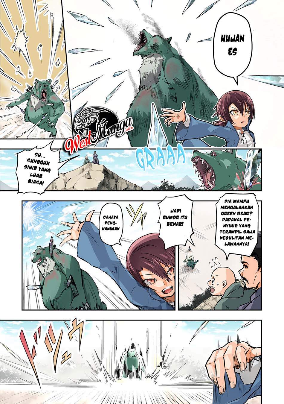 Halaman 6 dari Nanairo Raijyutsushi no Eiyutan Chapter 1