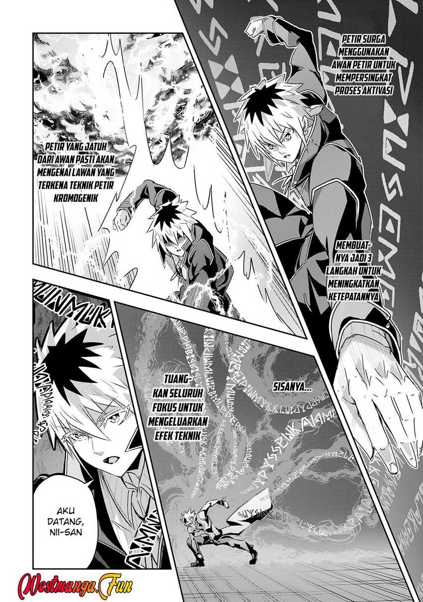 Halaman 20 dari Nanairo Raijyutsushi no Eiyutan Chapter 12