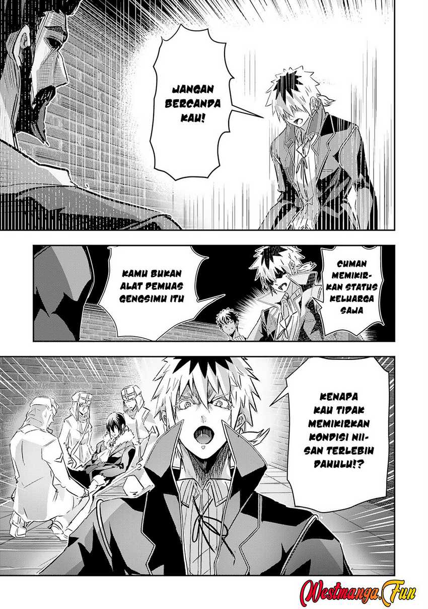 Halaman 35 dari Nanairo Raijyutsushi no Eiyutan Chapter 12