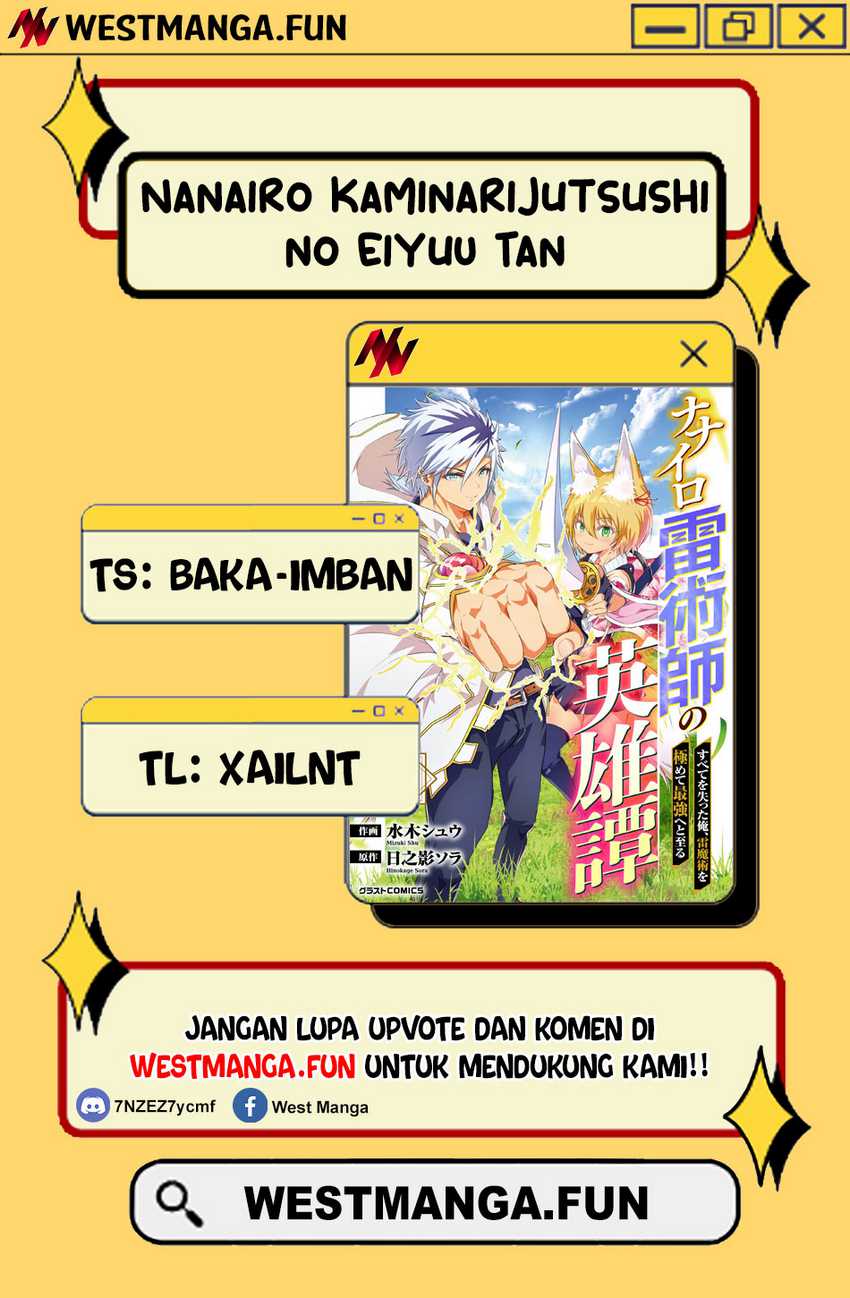 Halaman 4 dari Nanairo Raijyutsushi no Eiyutan Chapter 12