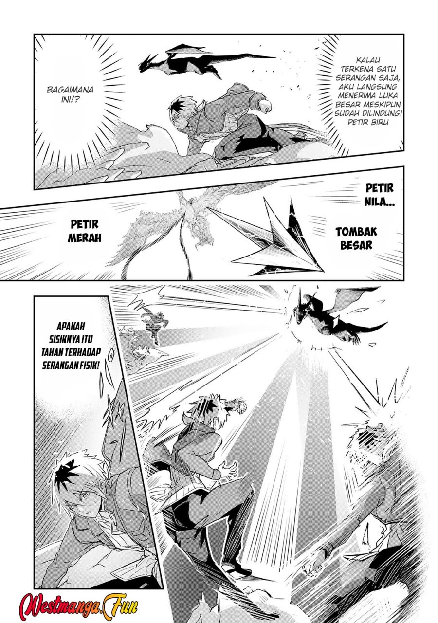 Halaman 15 dari Nanairo Raijyutsushi no Eiyutan Chapter 14