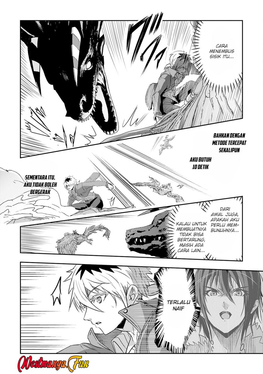 Halaman 16 dari Nanairo Raijyutsushi no Eiyutan Chapter 14