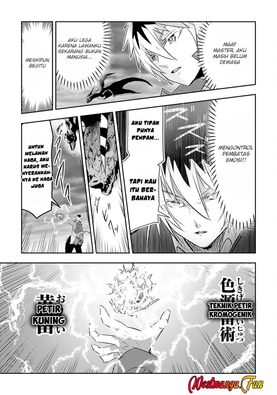 Halaman 22 dari Nanairo Raijyutsushi no Eiyutan Chapter 14
