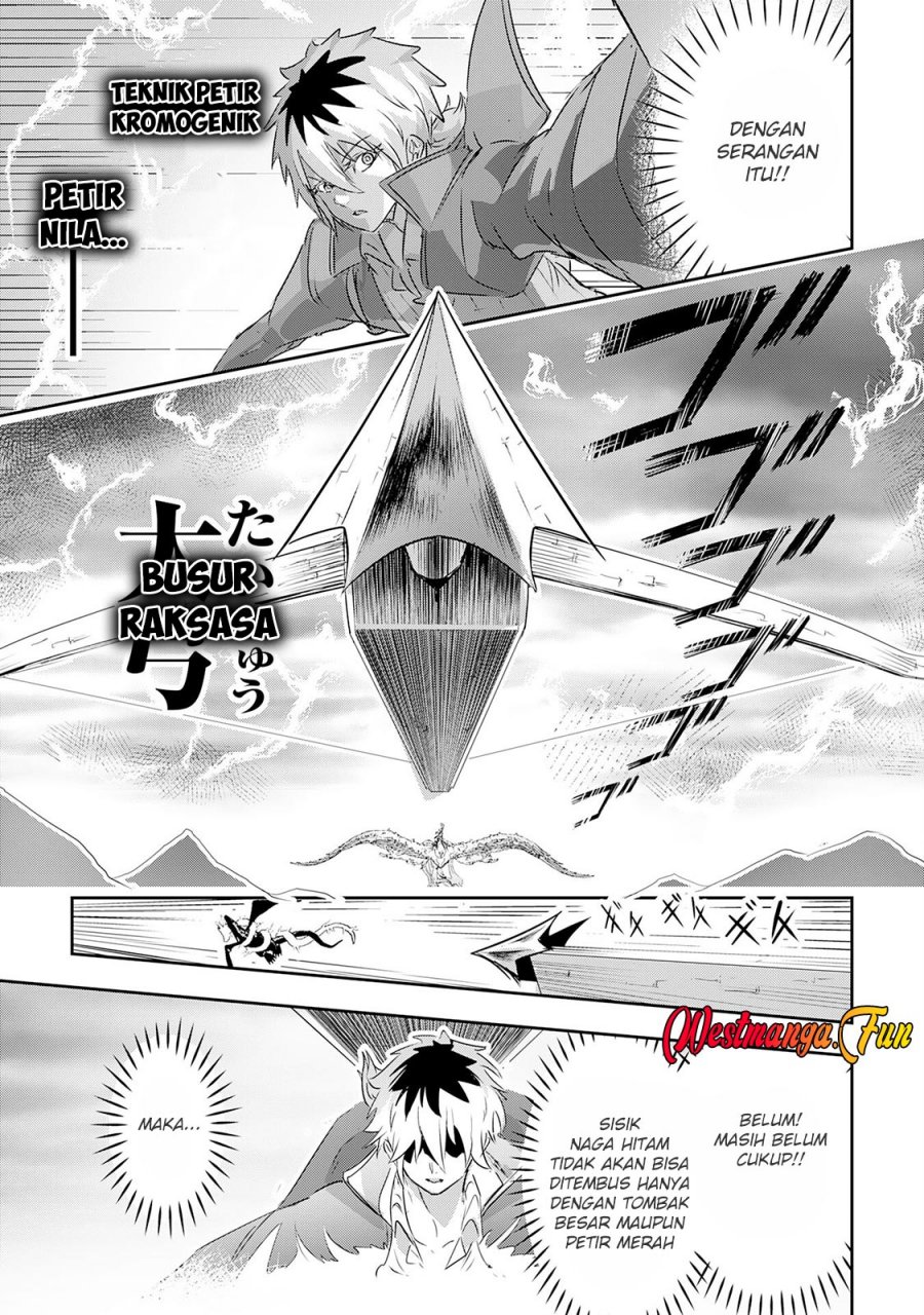 Halaman 26 dari Nanairo Raijyutsushi no Eiyutan Chapter 14
