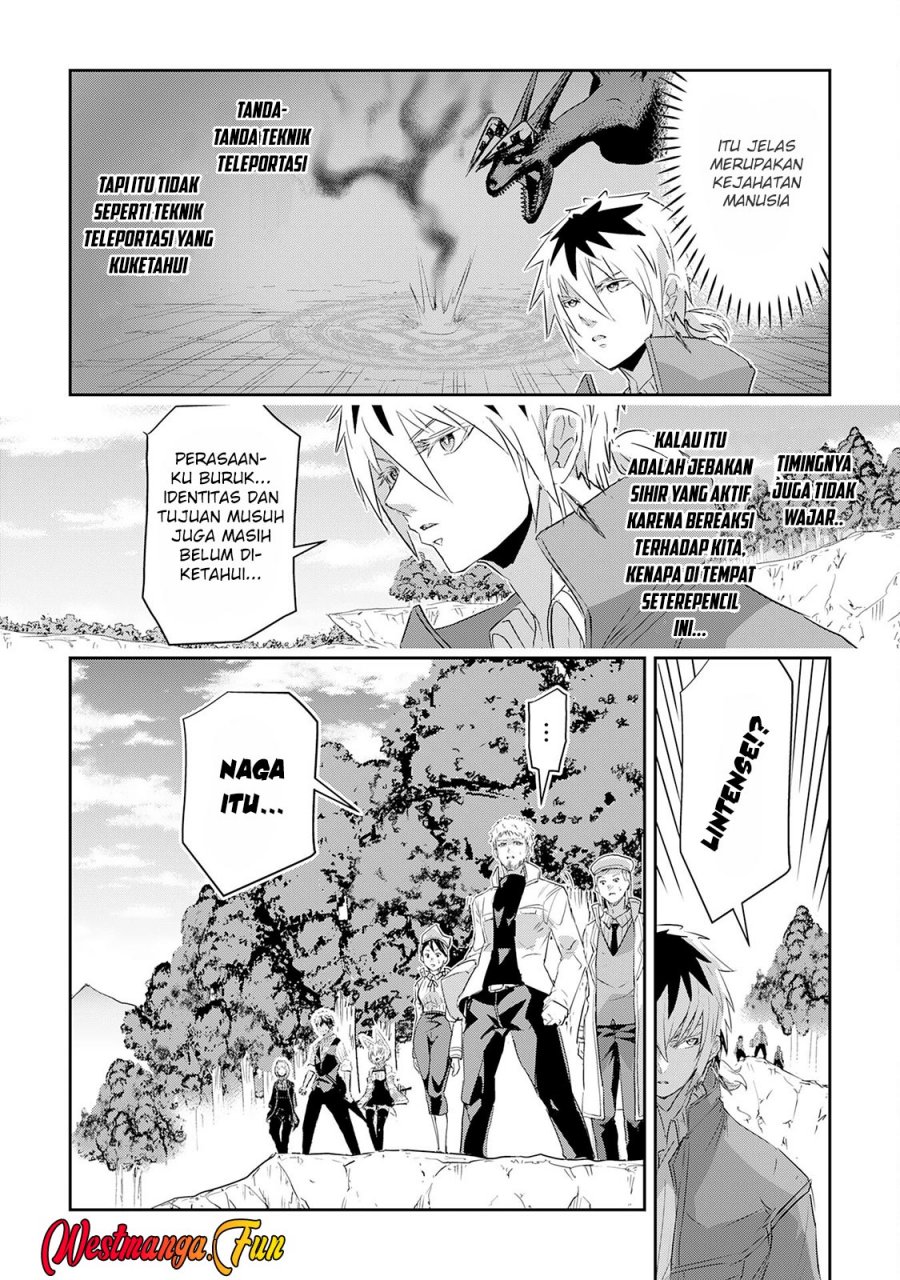Halaman 32 dari Nanairo Raijyutsushi no Eiyutan Chapter 14