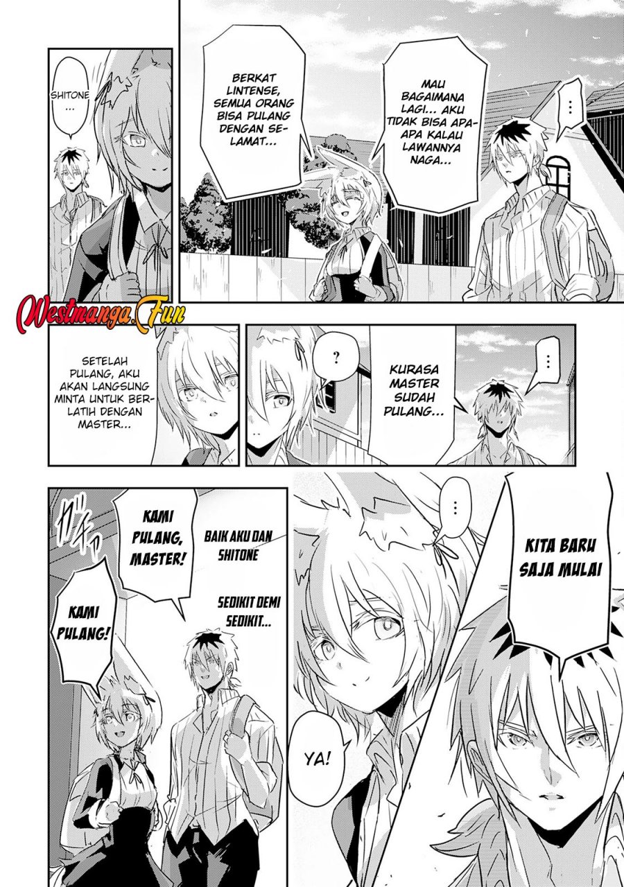 Halaman 34 dari Nanairo Raijyutsushi no Eiyutan Chapter 14