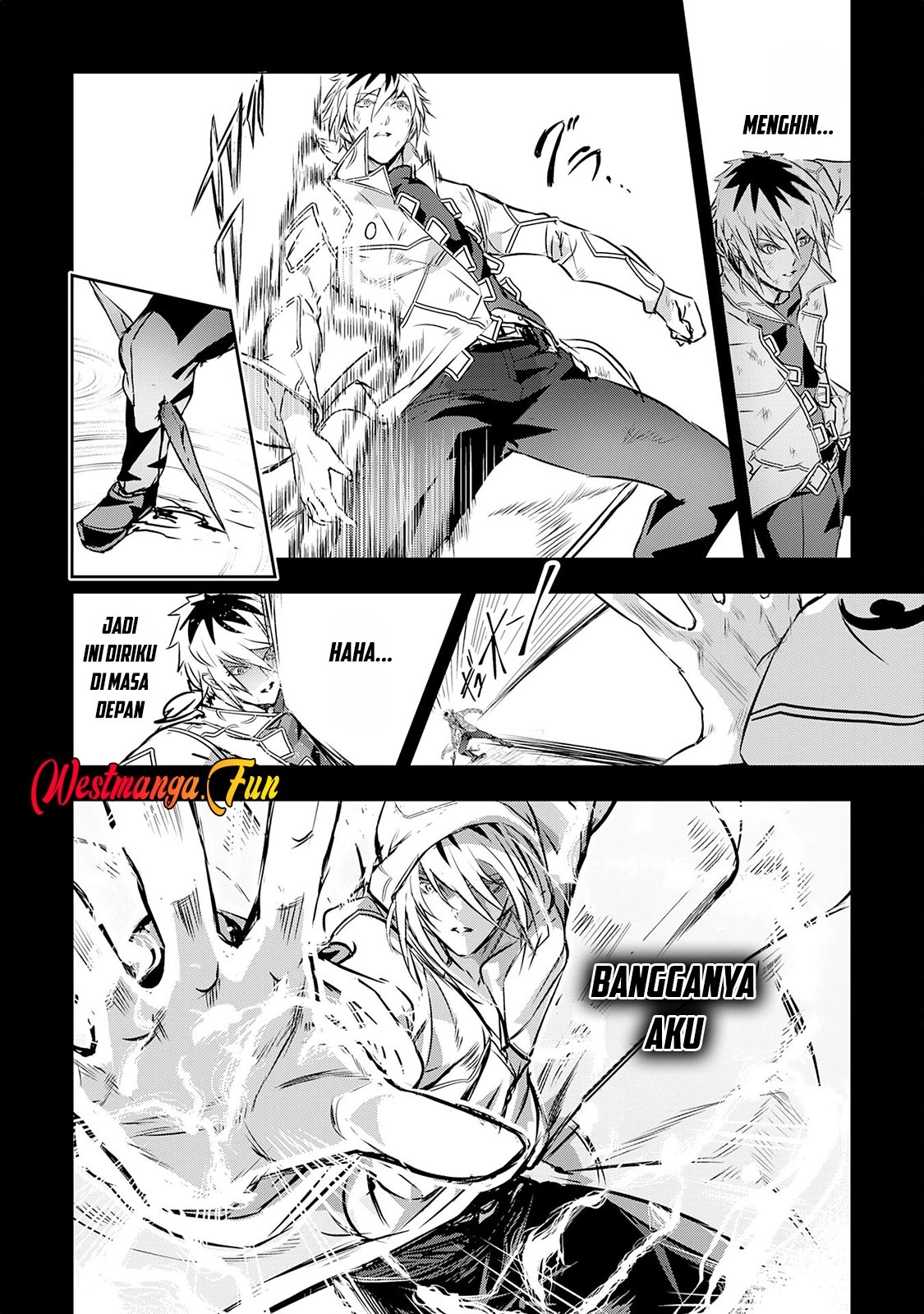 Halaman 14 dari Nanairo Raijyutsushi no Eiyutan Chapter 19