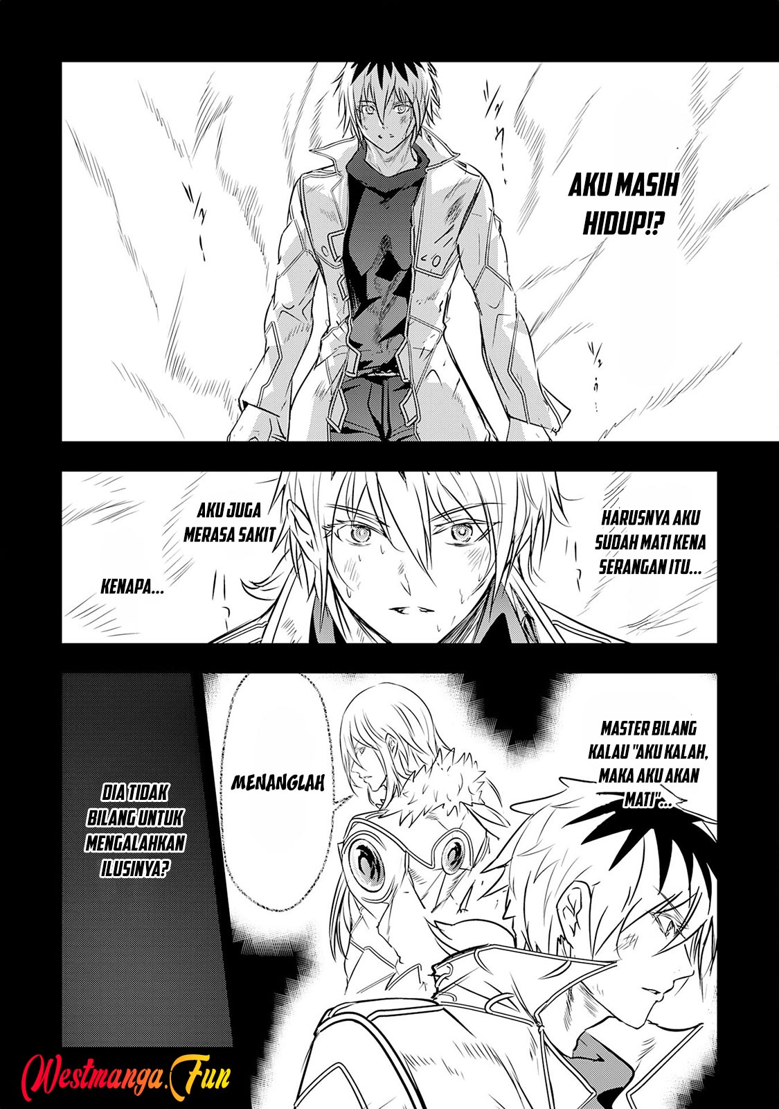 Halaman 16 dari Nanairo Raijyutsushi no Eiyutan Chapter 19