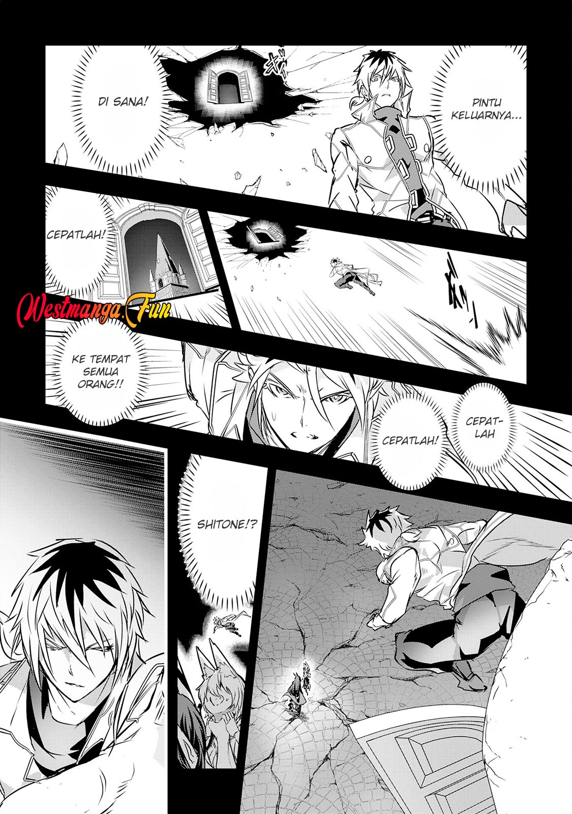 Halaman 23 dari Nanairo Raijyutsushi no Eiyutan Chapter 19