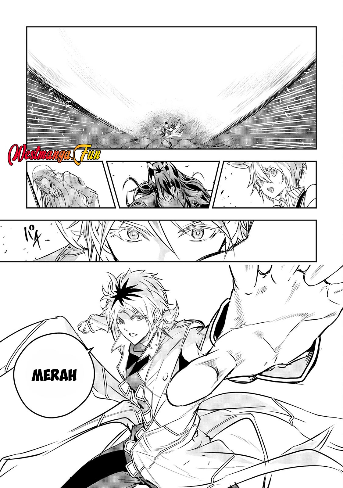 Halaman 24 dari Nanairo Raijyutsushi no Eiyutan Chapter 19