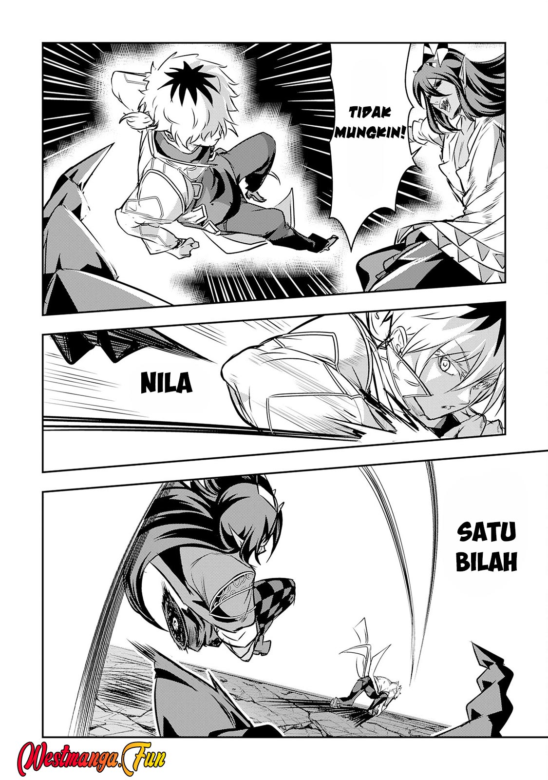 Halaman 30 dari Nanairo Raijyutsushi no Eiyutan Chapter 19