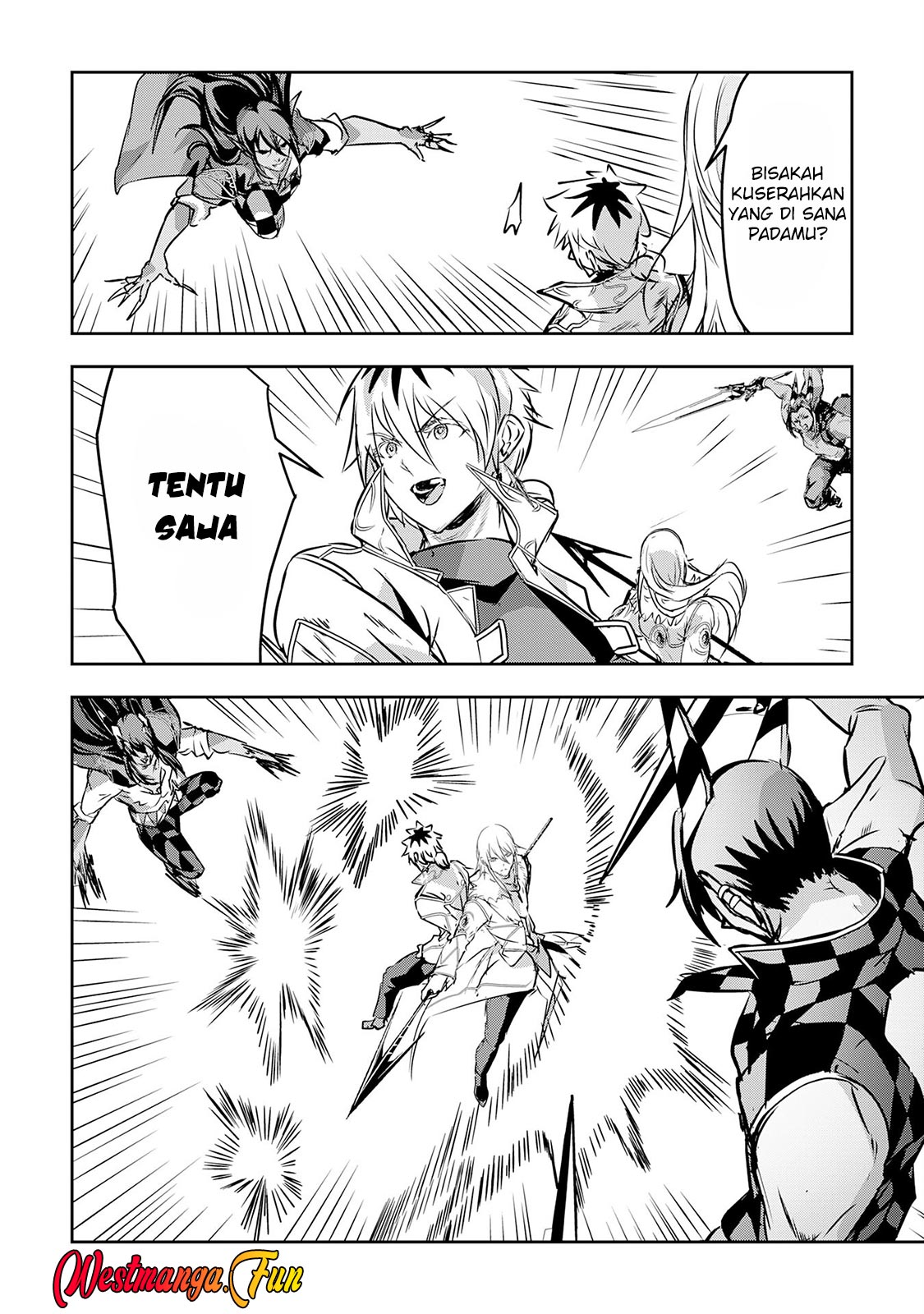 Halaman 32 dari Nanairo Raijyutsushi no Eiyutan Chapter 19