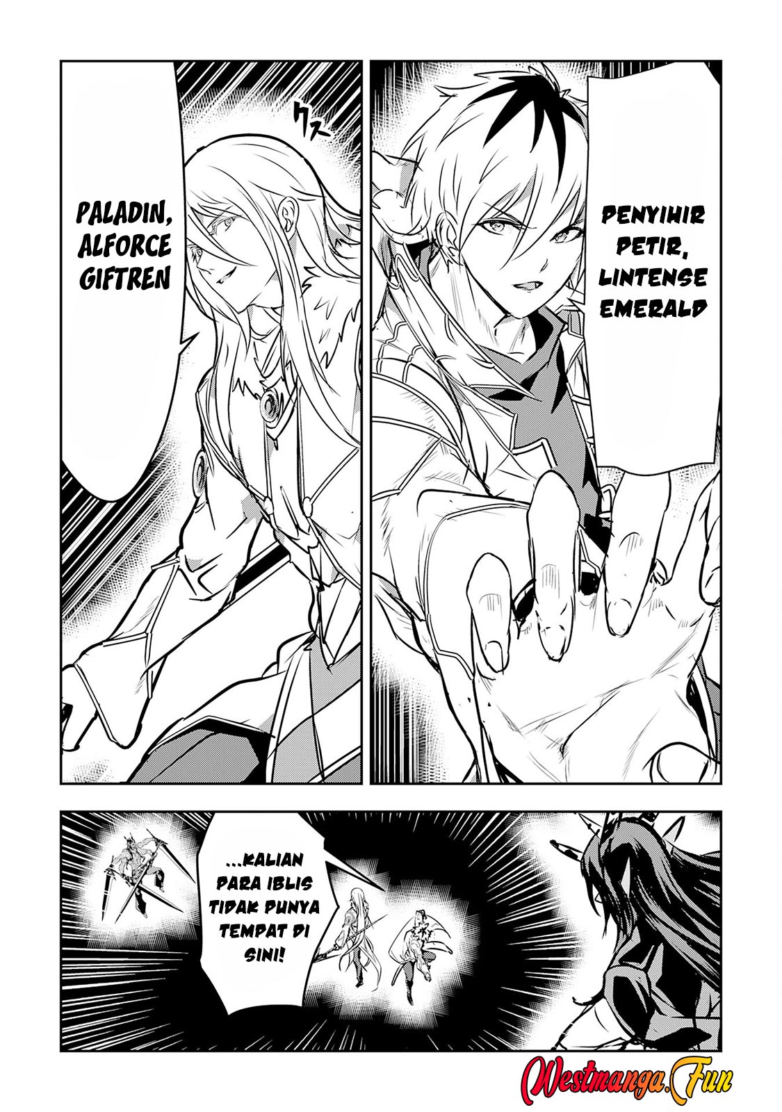 Halaman 35 dari Nanairo Raijyutsushi no Eiyutan Chapter 19