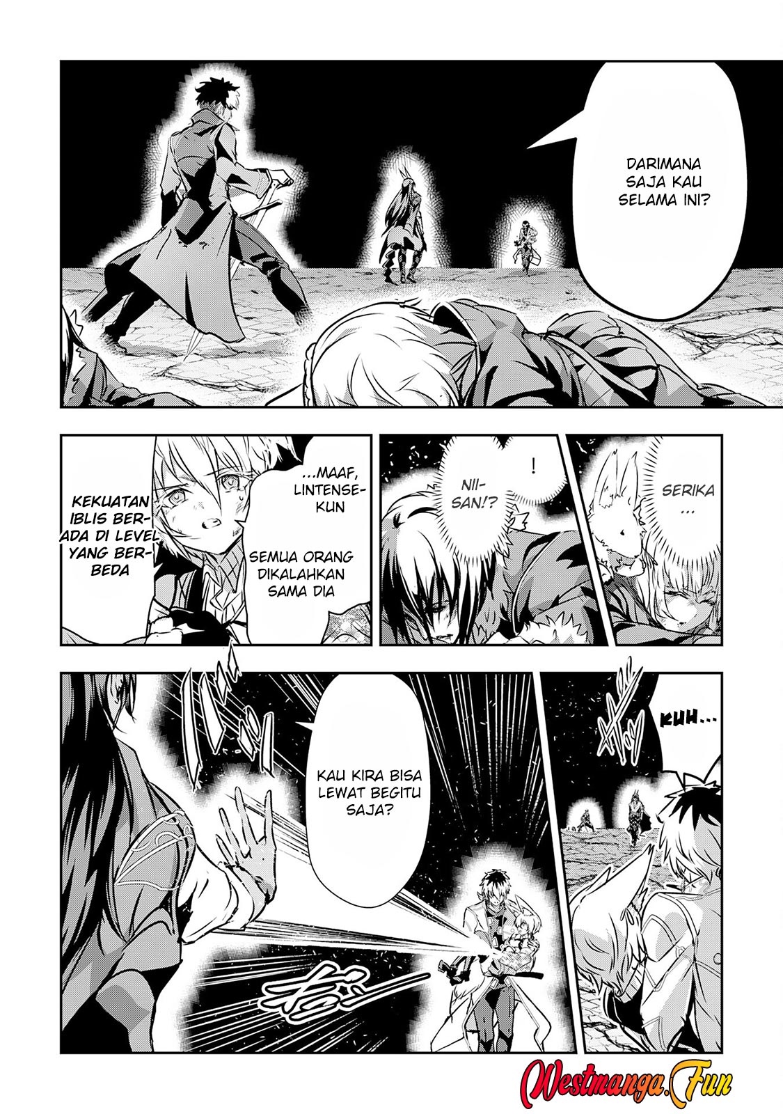 Halaman 6 dari Nanairo Raijyutsushi no Eiyutan Chapter 19