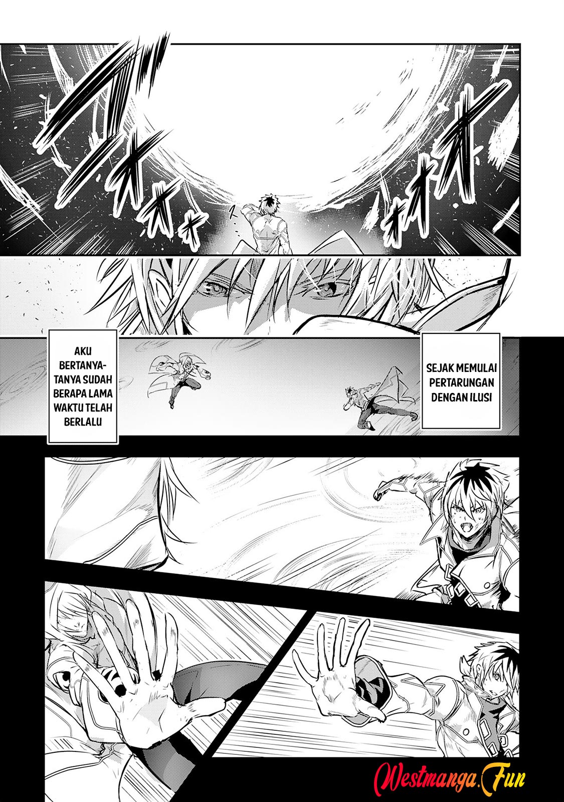 Halaman 9 dari Nanairo Raijyutsushi no Eiyutan Chapter 19