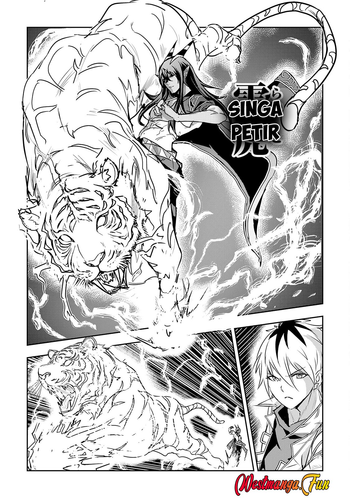 Halaman 12 dari Nanairo Raijyutsushi no Eiyutan Chapter 20