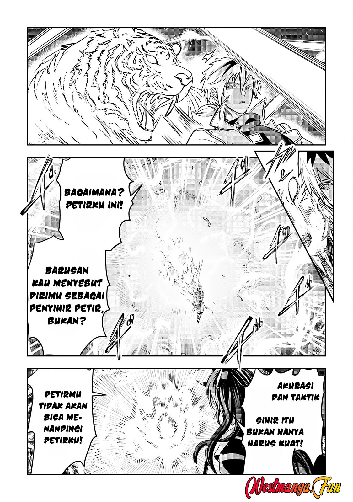 Halaman 13 dari Nanairo Raijyutsushi no Eiyutan Chapter 20