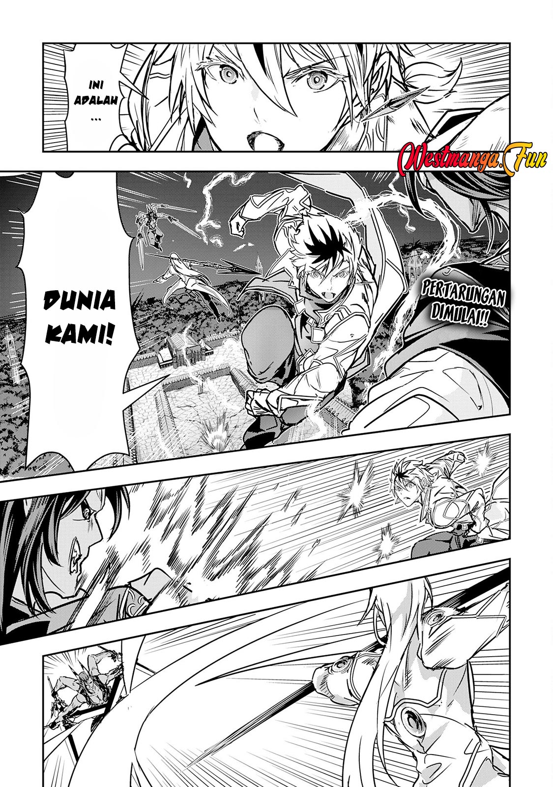 Halaman 2 dari Nanairo Raijyutsushi no Eiyutan Chapter 20