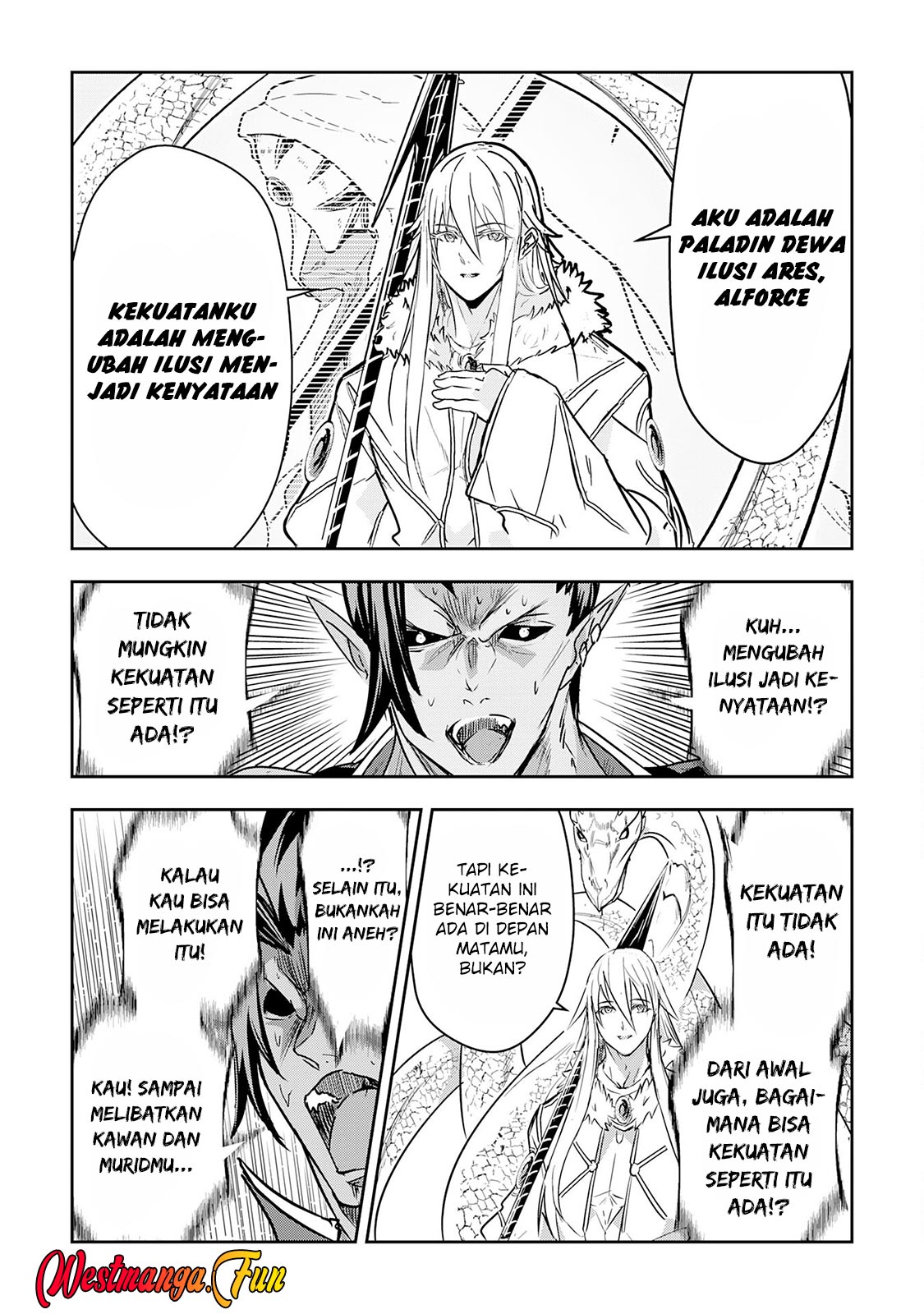 Halaman 28 dari Nanairo Raijyutsushi no Eiyutan Chapter 20