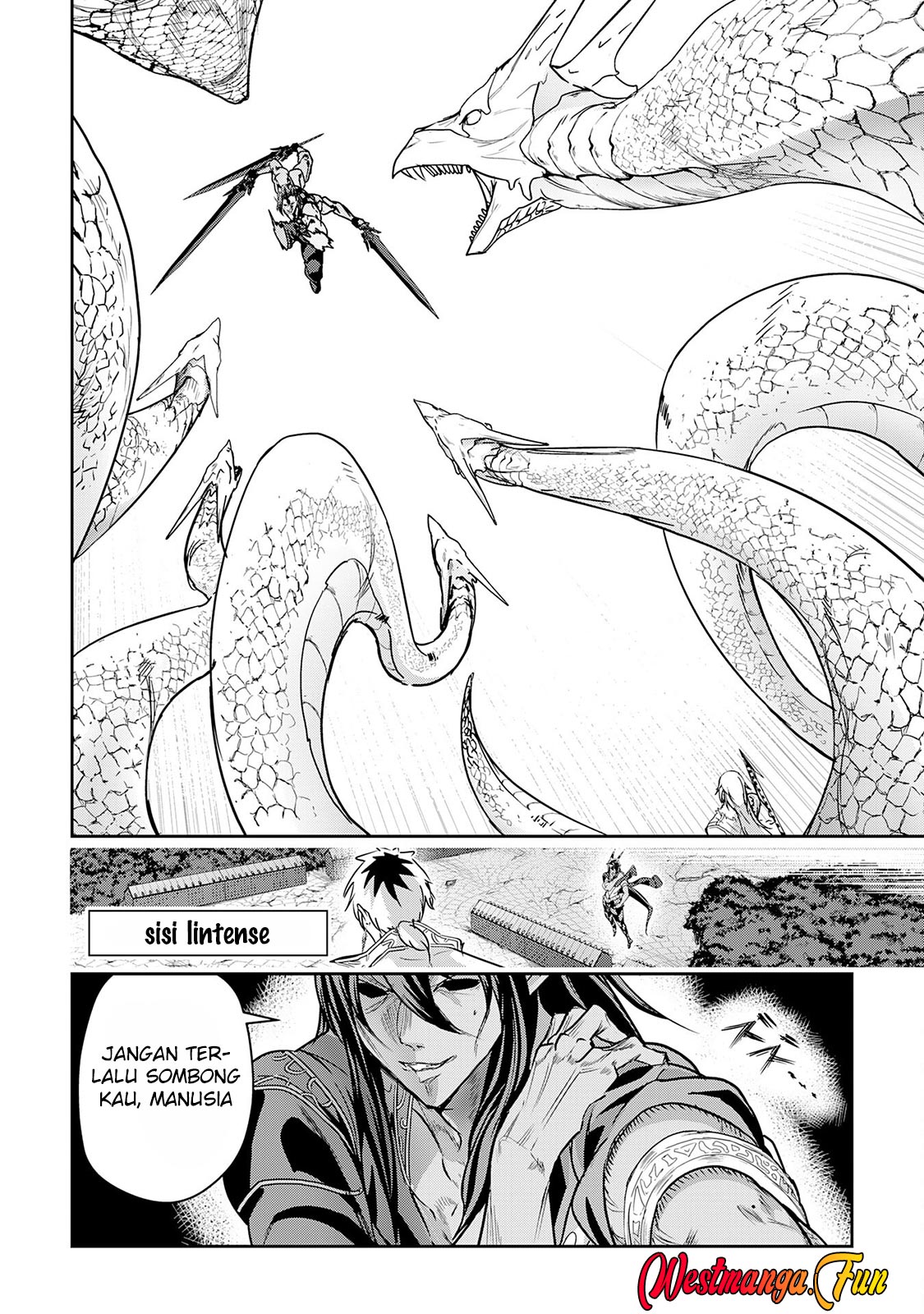Halaman 30 dari Nanairo Raijyutsushi no Eiyutan Chapter 20