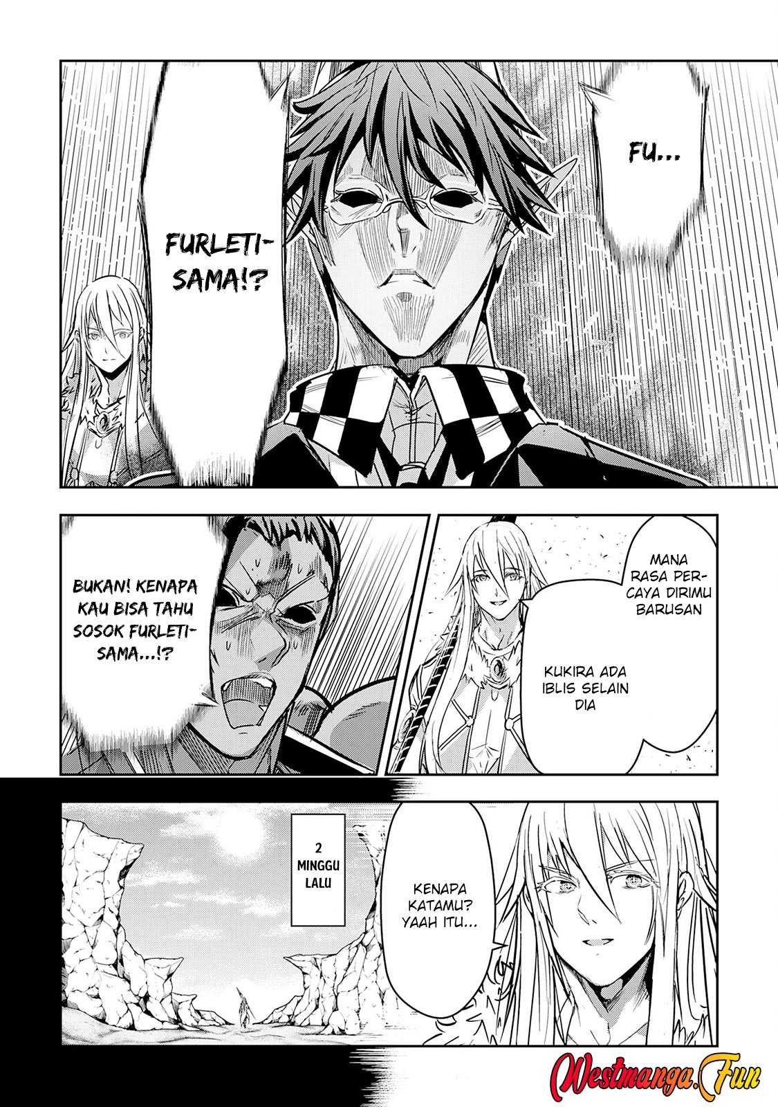 Halaman 13 dari Nanairo Raijyutsushi no Eiyutan Chapter 21