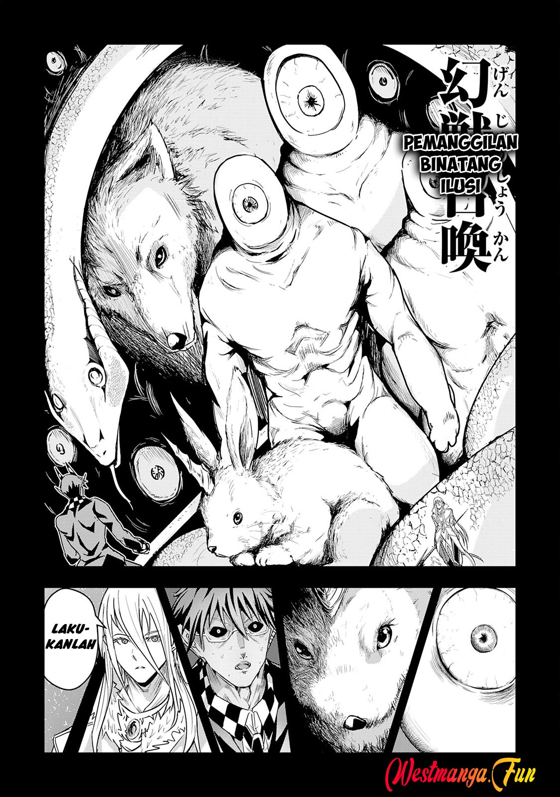 Halaman 21 dari Nanairo Raijyutsushi no Eiyutan Chapter 21