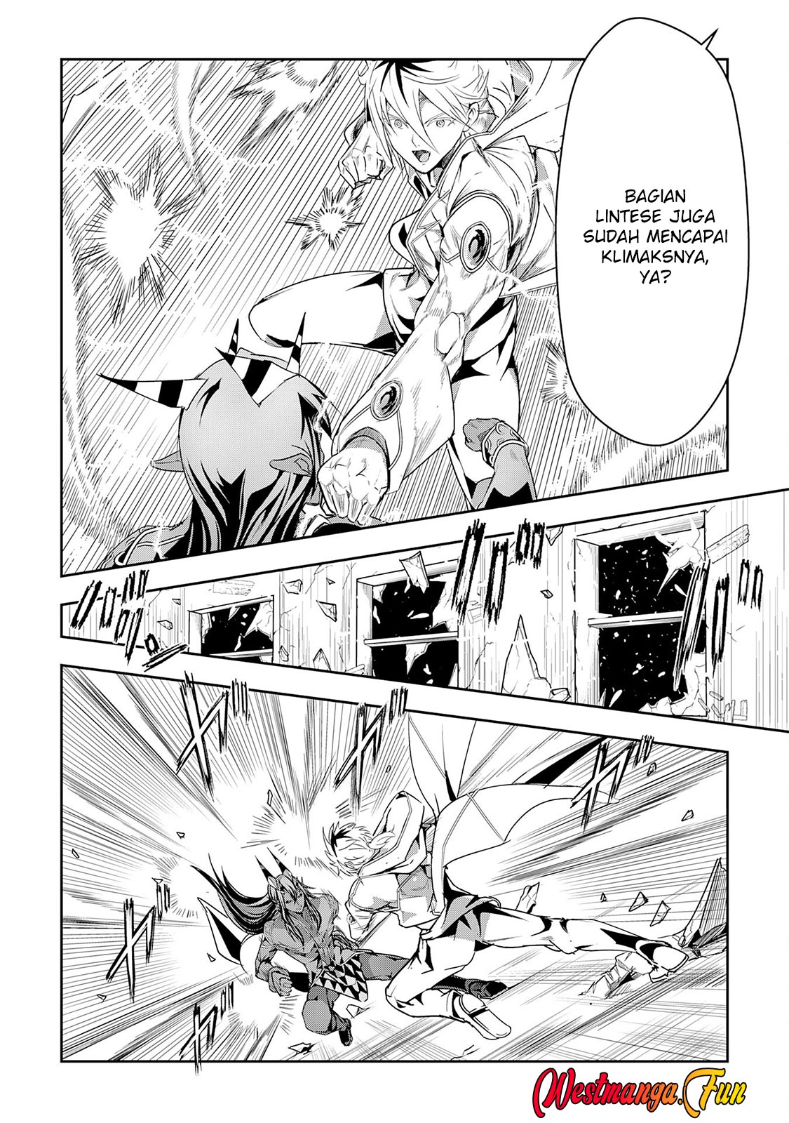 Halaman 30 dari Nanairo Raijyutsushi no Eiyutan Chapter 21