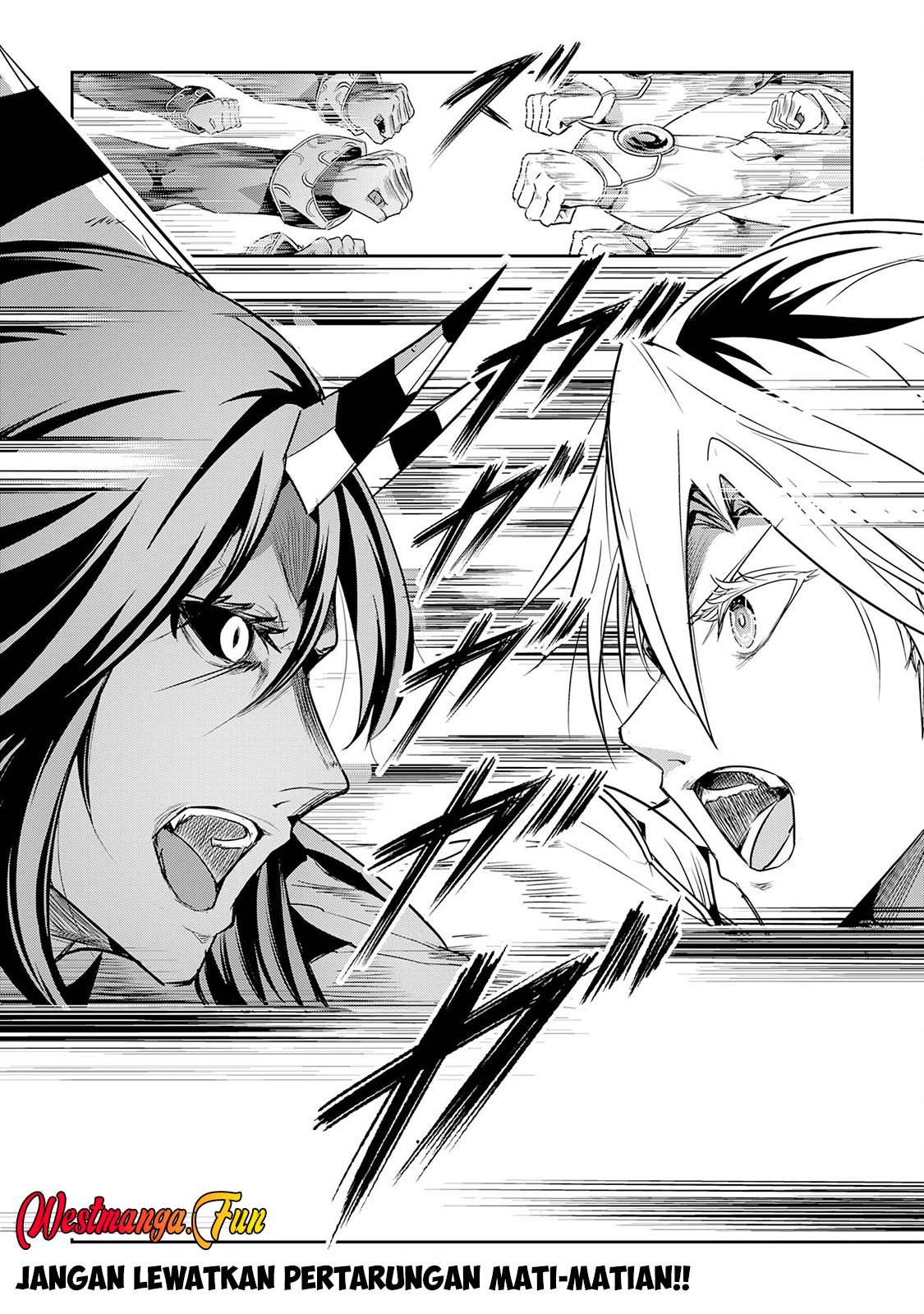Halaman 32 dari Nanairo Raijyutsushi no Eiyutan Chapter 21