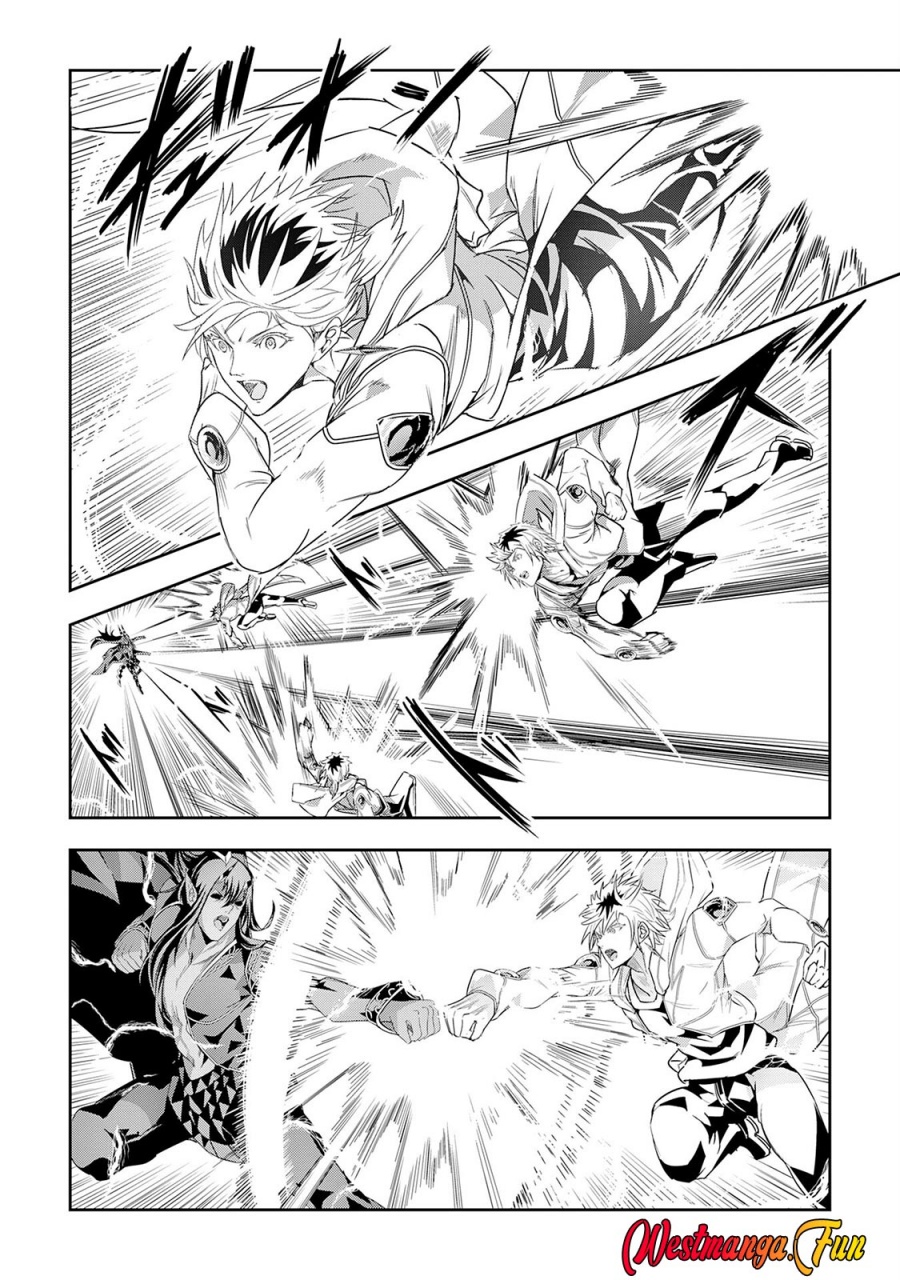 Halaman 12 dari Nanairo Raijyutsushi no Eiyutan Chapter 22