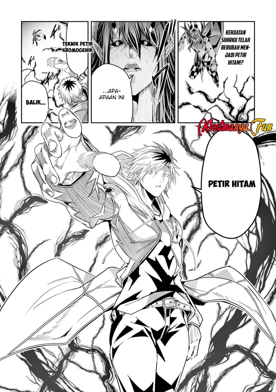 Halaman 16 dari Nanairo Raijyutsushi no Eiyutan Chapter 22