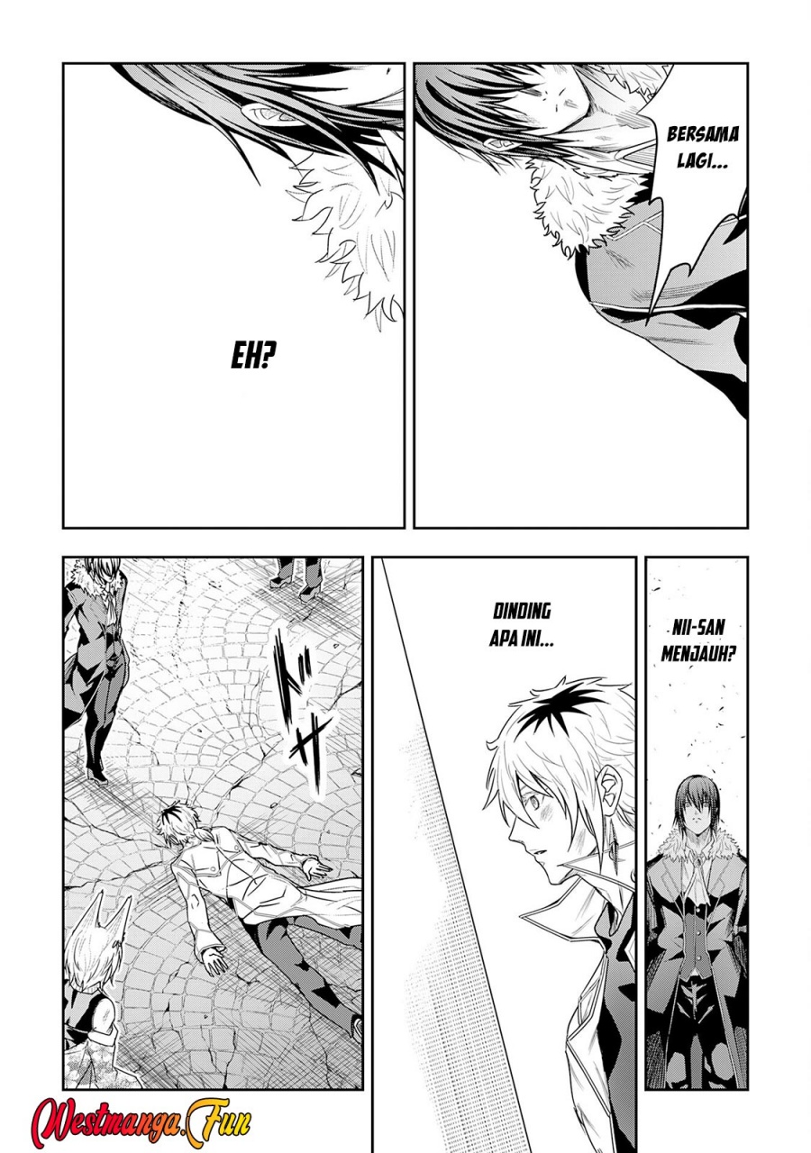 Halaman 34 dari Nanairo Raijyutsushi no Eiyutan Chapter 22