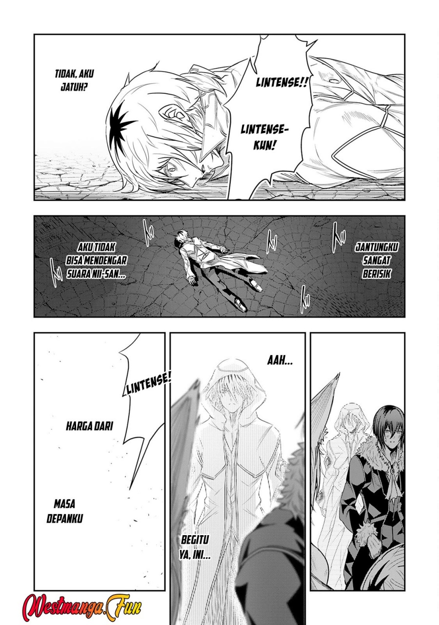 Halaman 35 dari Nanairo Raijyutsushi no Eiyutan Chapter 22