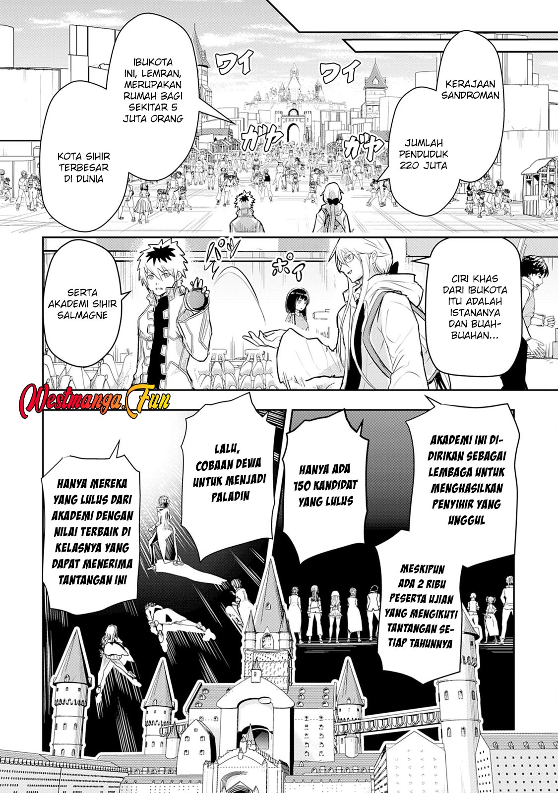 Halaman 10 dari Nanairo Raijyutsushi no Eiyutan Chapter 3