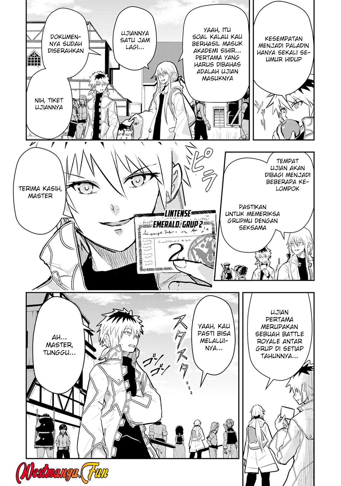 Halaman 11 dari Nanairo Raijyutsushi no Eiyutan Chapter 3