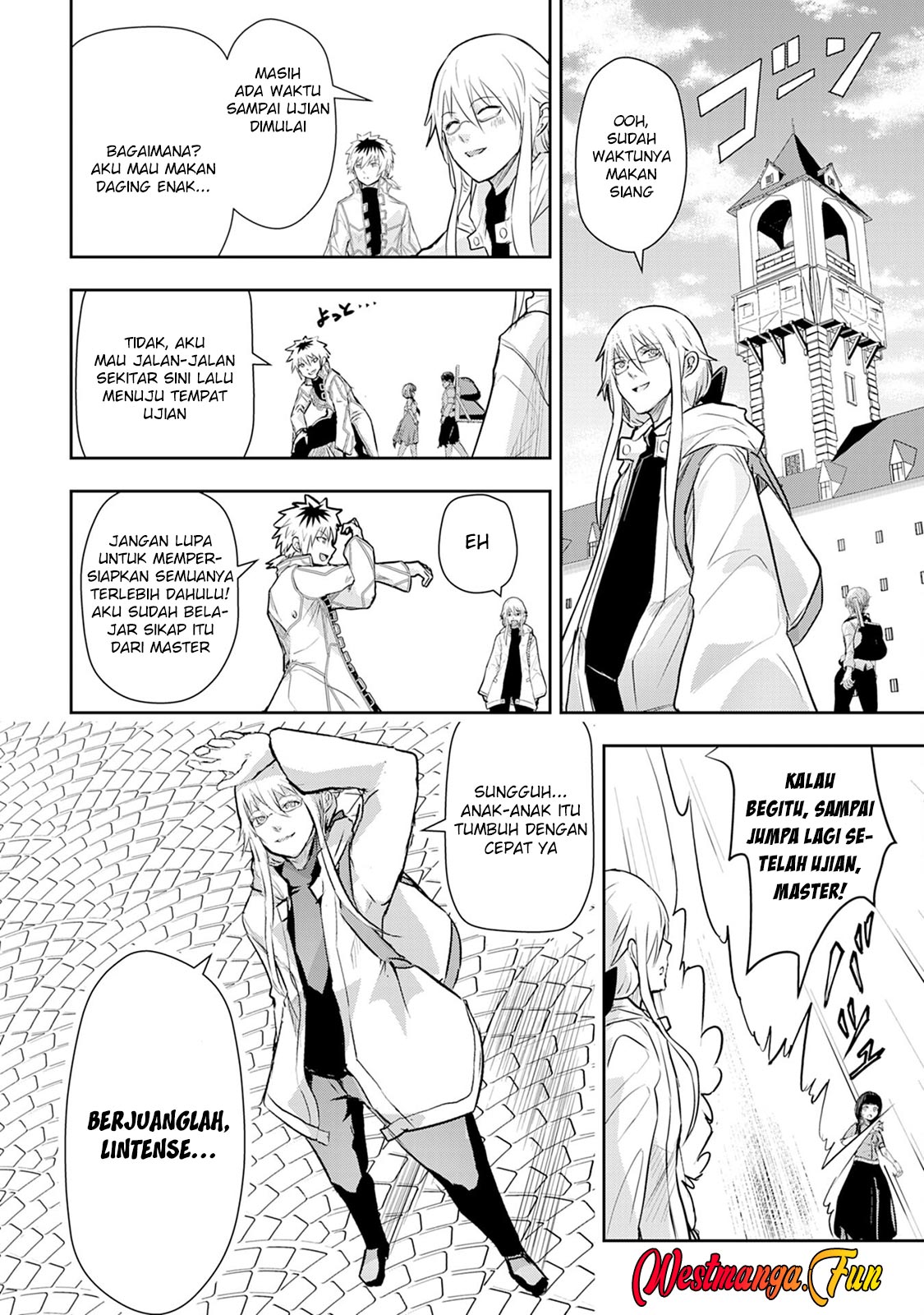 Halaman 14 dari Nanairo Raijyutsushi no Eiyutan Chapter 3
