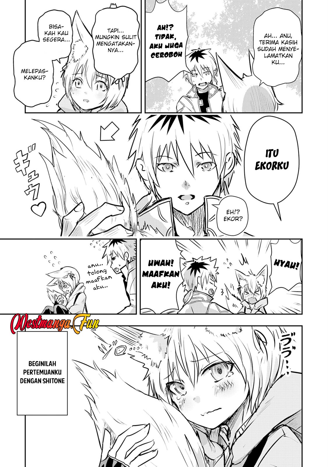 Halaman 20 dari Nanairo Raijyutsushi no Eiyutan Chapter 3