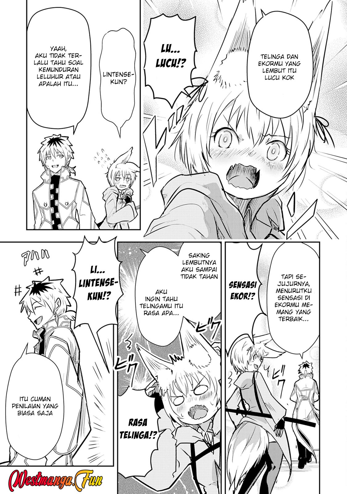 Halaman 24 dari Nanairo Raijyutsushi no Eiyutan Chapter 3