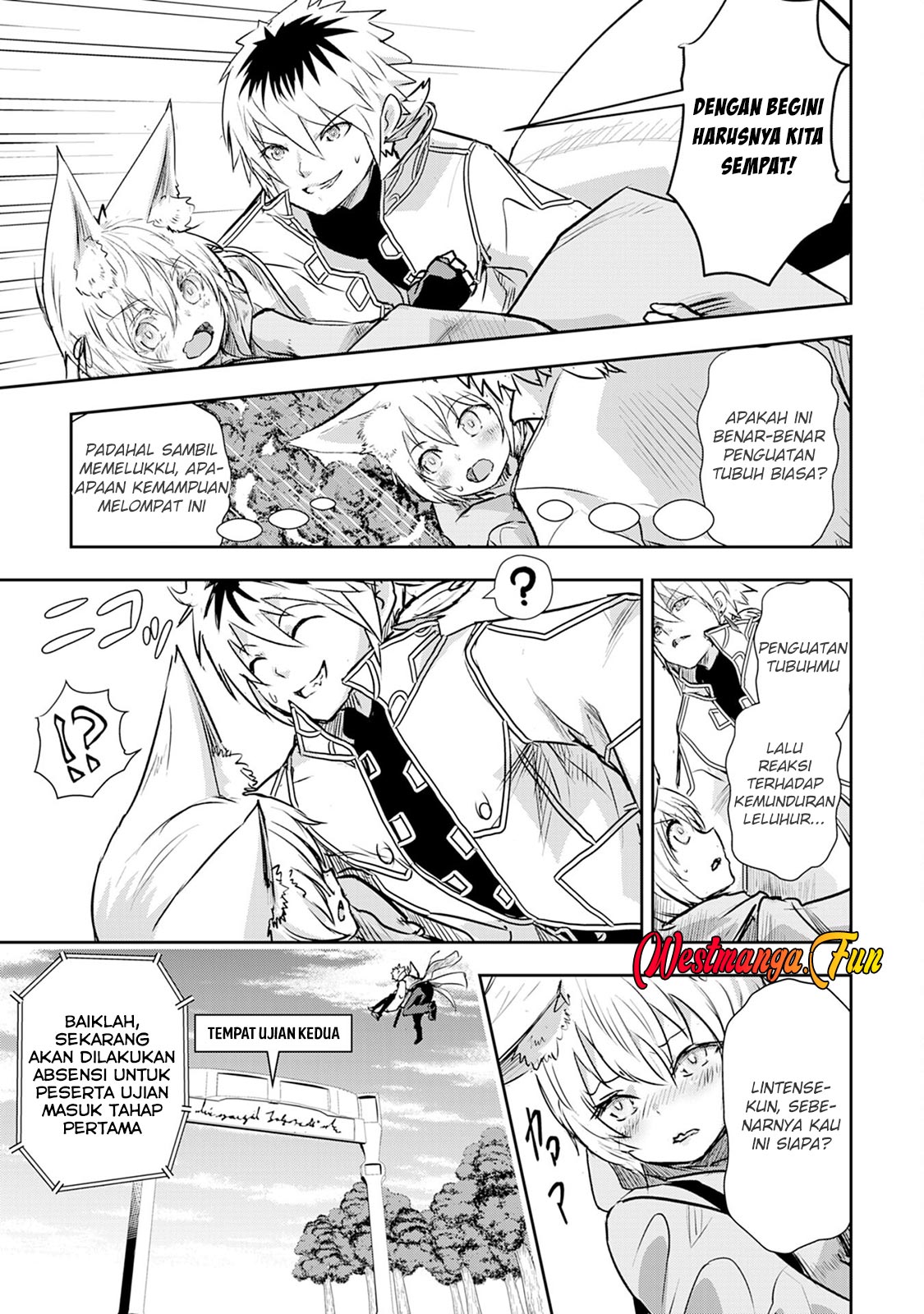 Halaman 28 dari Nanairo Raijyutsushi no Eiyutan Chapter 3
