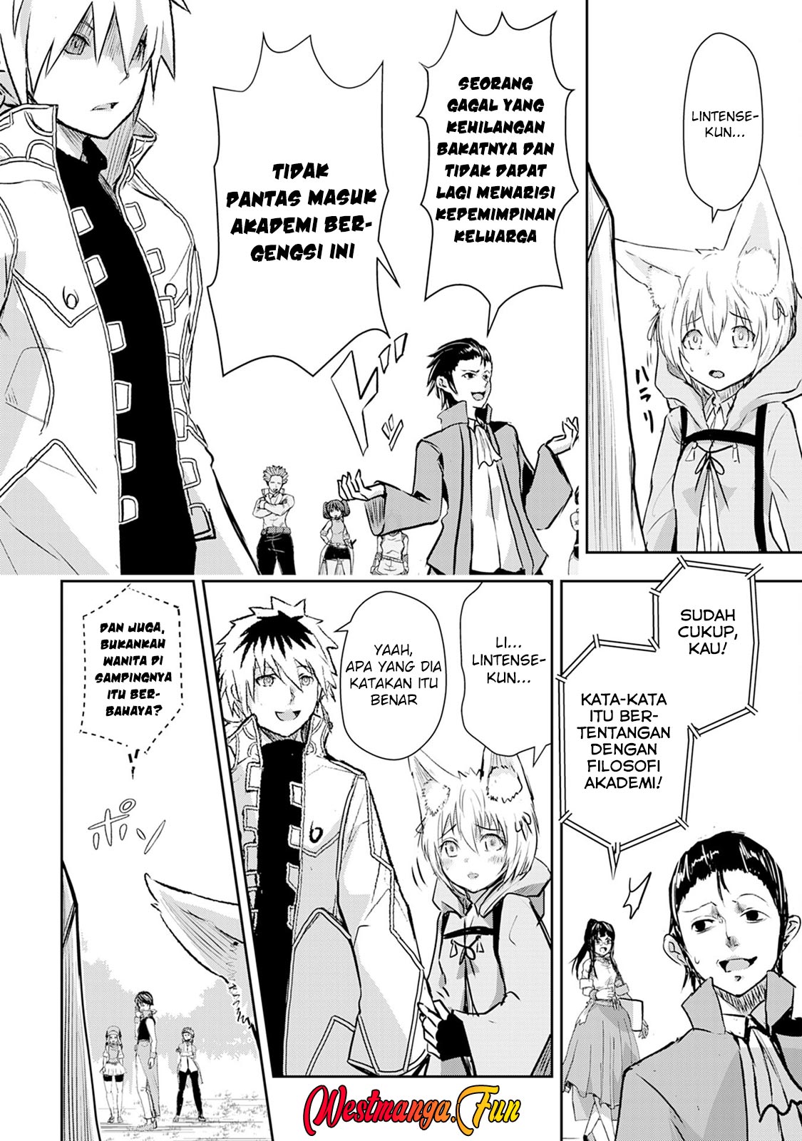 Halaman 31 dari Nanairo Raijyutsushi no Eiyutan Chapter 3