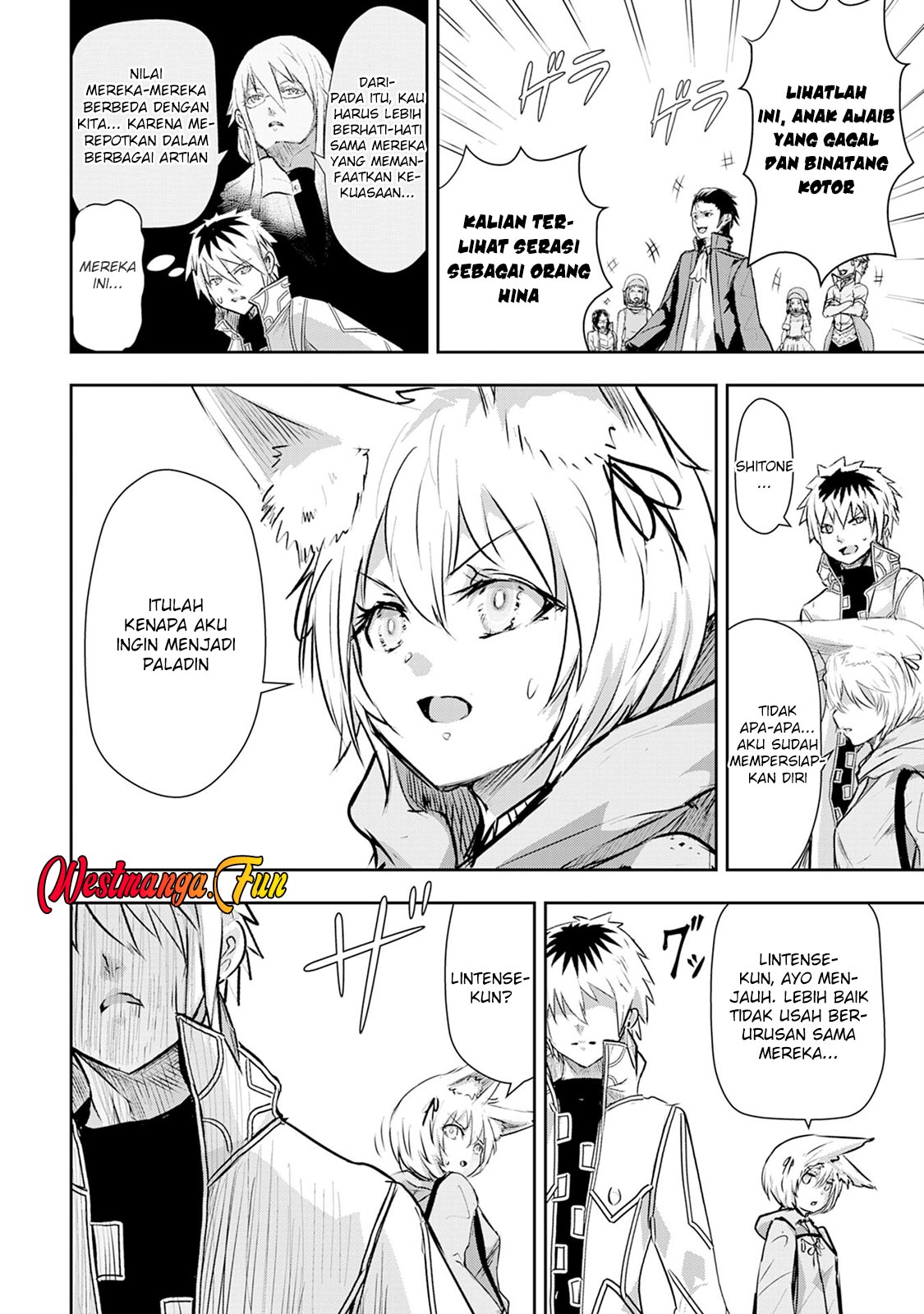 Halaman 33 dari Nanairo Raijyutsushi no Eiyutan Chapter 3