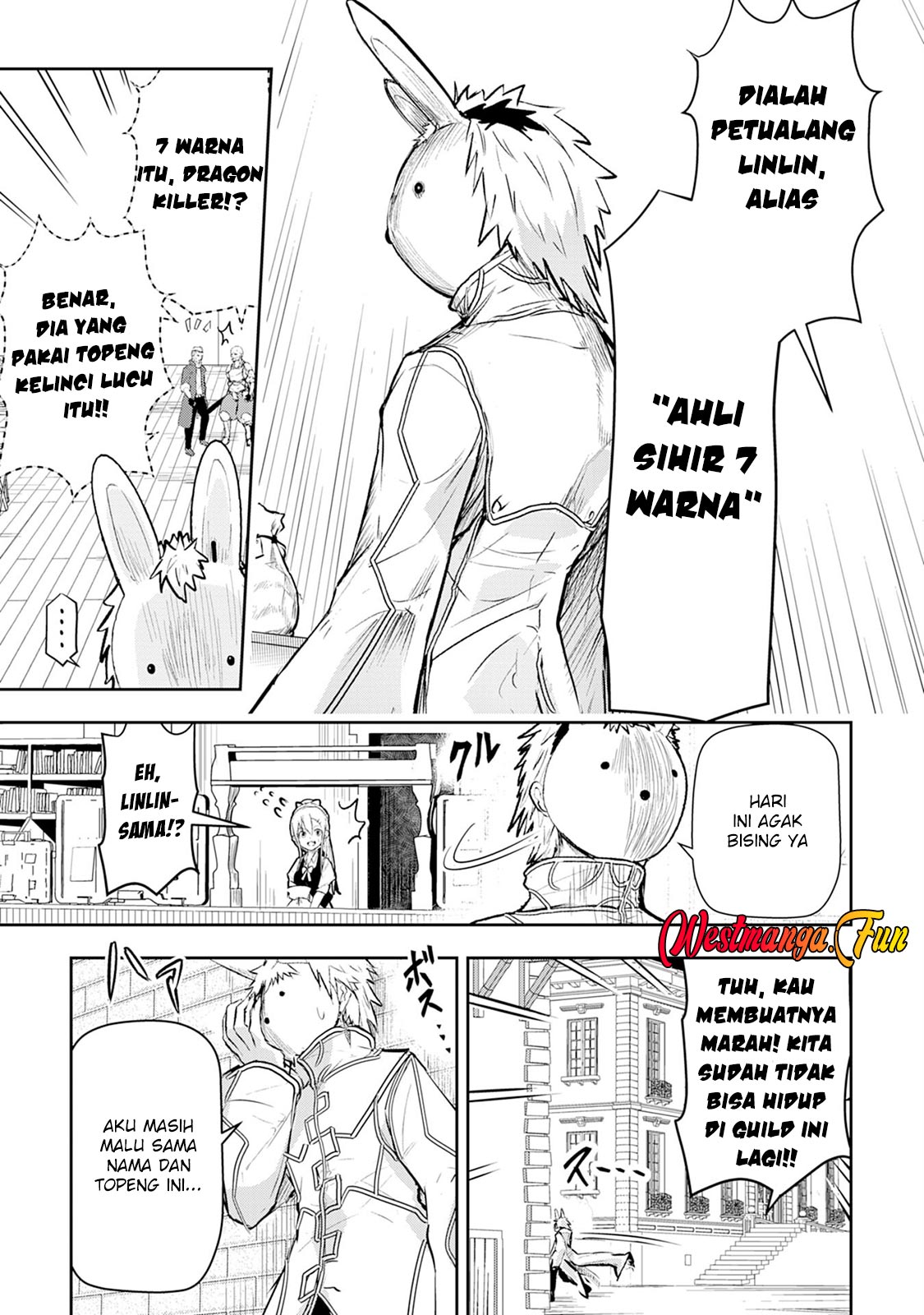 Halaman 5 dari Nanairo Raijyutsushi no Eiyutan Chapter 3