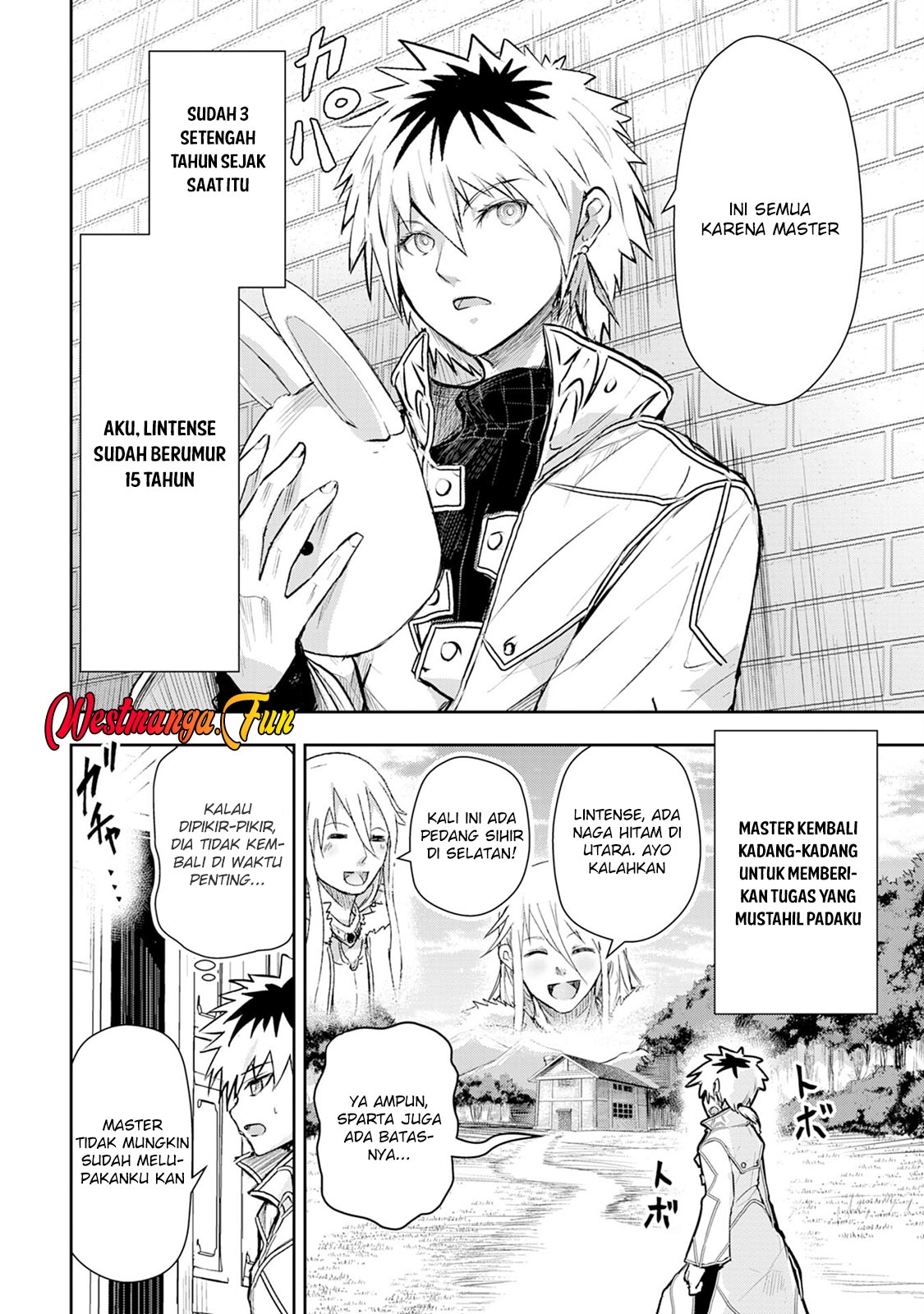 Halaman 6 dari Nanairo Raijyutsushi no Eiyutan Chapter 3