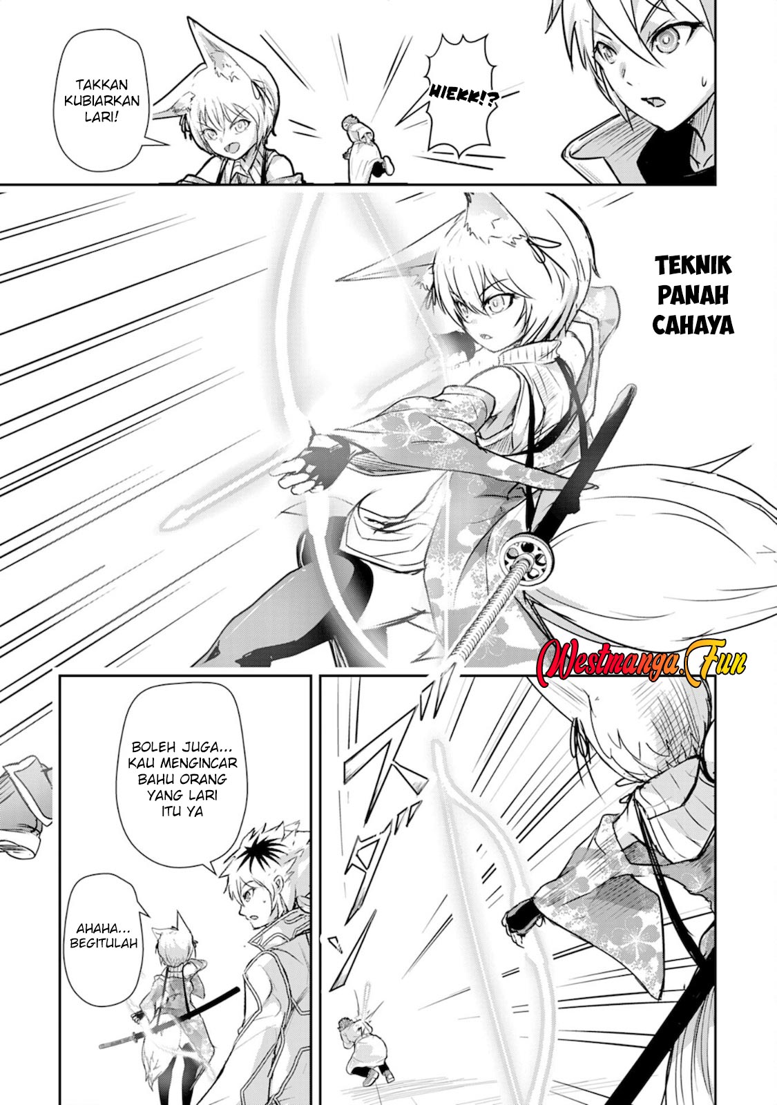 Halaman 13 dari Nanairo Raijyutsushi no Eiyutan Chapter 4