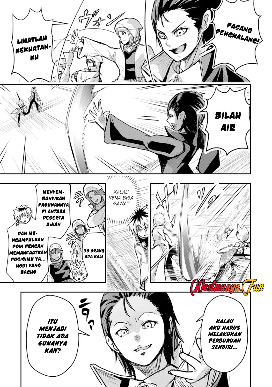 Halaman 22 dari Nanairo Raijyutsushi no Eiyutan Chapter 4